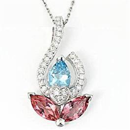 GZKL029 PIRLANTA KOLYE