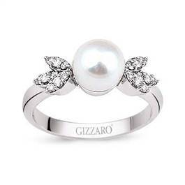 GZİNC003 PIRLANTA İNCİLİ YÜZÜK