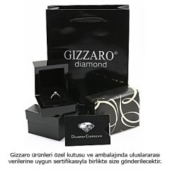 0.35 Karat Pırlanta Yüzük| 14 AYar  Beyaz Altın -  Gizzaro