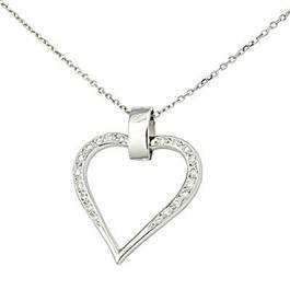 PIRLANTA KALP KOLYE GZKL054