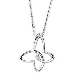 Pırlanta Kelebek Kolye GMY016