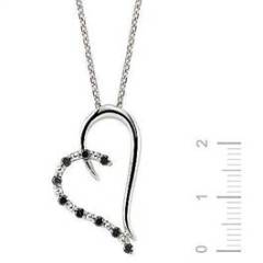 Pırlanta Kalp Kolye GMY030