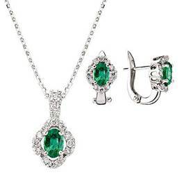 Pırlanta  Zümrüt Takım GZTA021