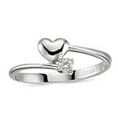 Pırlanta Kalp Tektaş Gzt128