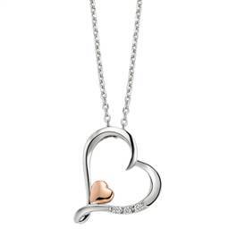 Pırlanta Kalp Kolye GMY050