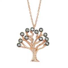 PIRLANTA HAYAT AĞACI KOLYE GZKL098