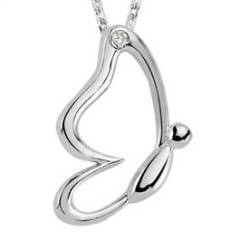 Pırlanta Şans Kelebeğim Kolye GMY057