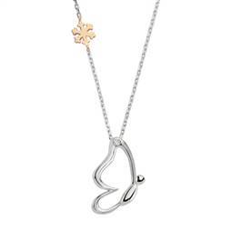 Pırlanta Şans Kelebeğim Kolye GMY057