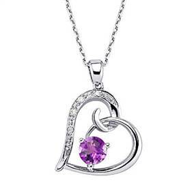 Pırlanta Kalp Kolye ''Kalbimin Tek Aşkı'' Gmy065