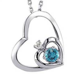 PIRLANTA KALP KOLYE GMY062