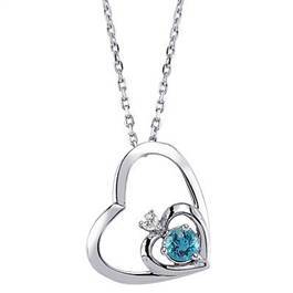 PIRLANTA KALP KOLYE GMY062