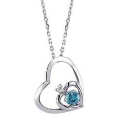 PIRLANTA KALP KOLYE GMY062