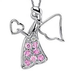 Pırlanta ''Aşk Meleğim '' Kolye GZKL104