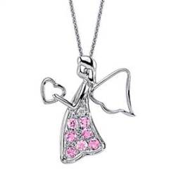 Pırlanta ''Aşk Meleğim '' Kolye GZKL104