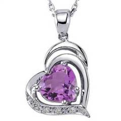 PIRLANTA KALP KOLYE GMY066