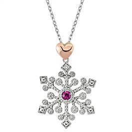 Pırlanta Altın  Kar Kolye GMY086