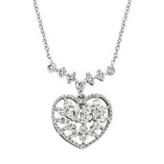 Pırlanta Kalp KolyeGZKL117