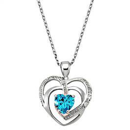 Pırlanta 'Kalbimin Tek Sahibine' Kolye GMY090