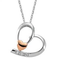 Pırlanta Kalp Kolye GMY093