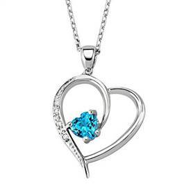 Pırlanta 'Sen Hep Kalbimdesin' Kolye gmy120