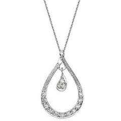 Pırlanta Damla  Kolye Gzkl131