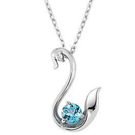 Pırlanta Kuğu Kolye gmy129